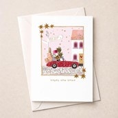 New Home Card - Car Packed Up