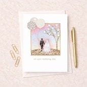 Wedding Card - Bride & Groom Wedding Card - Bride & Groom