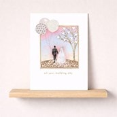 Wedding Card - Bride & Groom Wedding Card - Bride & Groom