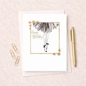 Birthday Card - Glamorous Lady Birthday Card - Glamorous Lady