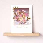 Birthday Card - Bunch Of Flowers Birthday Card - Bunch Of Flowers