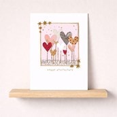 Anniversary Card - Group Of Hearts Anniversary Card - Group Of Hearts