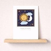 Birthday Card - Sun & Moon