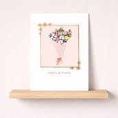 Birthday Card - Bunch Of Flowers