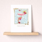 Birthday Card - Cocktail Birthday Card - Cocktail