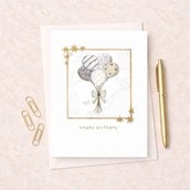 Birthday Card -  Balloons