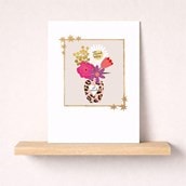 Thank You Card - Vase OF Flowers