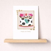 Birthday Card -  Cake