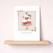 Birthday Card -  Cupcakes