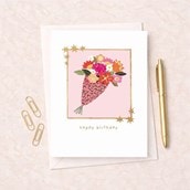 Birthday Card - Bunch Of Flowers Birthday Card - Bunch Of Flowers