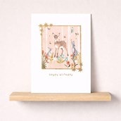 Birthday Card - Woodland Animals Birthday Card - Woodland Animals