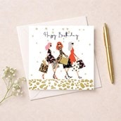 Birthday Card - Shopping Trip