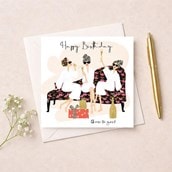 Birthday Card - Spa Birthday Card - Spa
