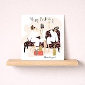 Birthday Card - Spa
