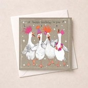 Birthday Card - Ducks