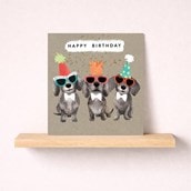 Birthday Card - Dachshunds Birthday Card - Dachshunds