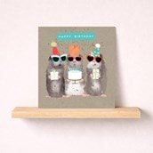 Birthday Card - Hamsters Birthday Card - Hamsters