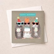 Birthday Card - Hamsters Birthday Card - Hamsters