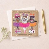 Birthday Card - Better With Friends Birthday Card - Better With Friends