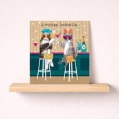 Birthday Card - Cat Cocktails