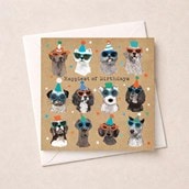 Birthday Card - Cool Dogs Birthday Card - Cool Dogs