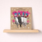 Birthday Card - Dancing Cats Birthday Card - Dancing Cats