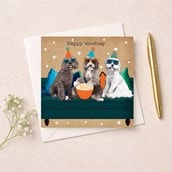 Birthday Card - Happy Woofday