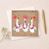 Friendship Card - Friendship Saves A Fortune In Therapy