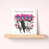 Birthday Card - Have A Purrfect Birthday