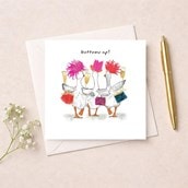 Open Card - Bottoms Up