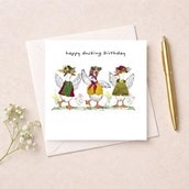 Birthday Card - Happy Ducking birthday Birthday Card - Happy Ducking birthday