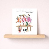 Open Card - Maturing Depends On Who You're With