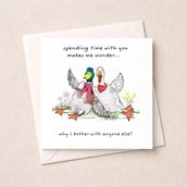 Anniversary Card - Spending Time With You