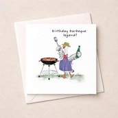 Birthday Card - BBQ Goose Birthday Card - BBQ Goose
