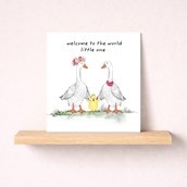 New Baby Card - Welcome Little One