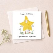 Birthday Card - Superstar Goose