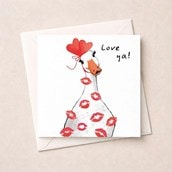 Open Card - Love Ya Open Card - Love Ya