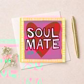 Anniversary Card - Soul Mate Anniversary Card - Soul Mate