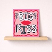 Anniversary Card - Big Kiss