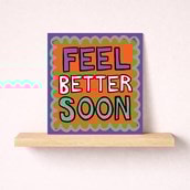 Get Well Soon Card - Feel Better Soon Get Well Soon Card - Feel Better Soon