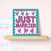 Wedding Card - Just Married Wedding Card - Just Married