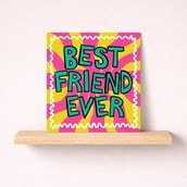 Friendship Card - Best Friend Ever Friendship Card - Best Friend Ever