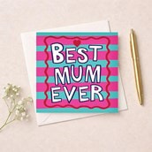 Mum Birthday Card - Best Mum Ever