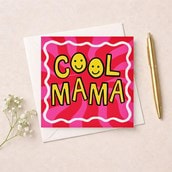 Mama Birthday Card - Cool Mama Mama Birthday Card - Cool Mama