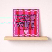 Wife Anniversary Card - Perfect Wife The Love Of My Life