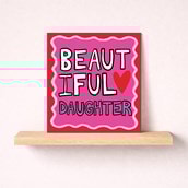 Daughter Birthday Card - Beautiful Daughter