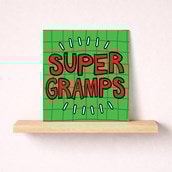 Gramps Birthday Card - Super Gramps