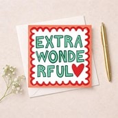 Just To Say Card - Extra Wonderful Just To Say Card - Extra Wonderful
