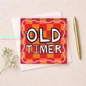Birthday Card - Old Timer