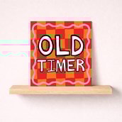 Birthday Card - Old Timer Birthday Card - Old Timer